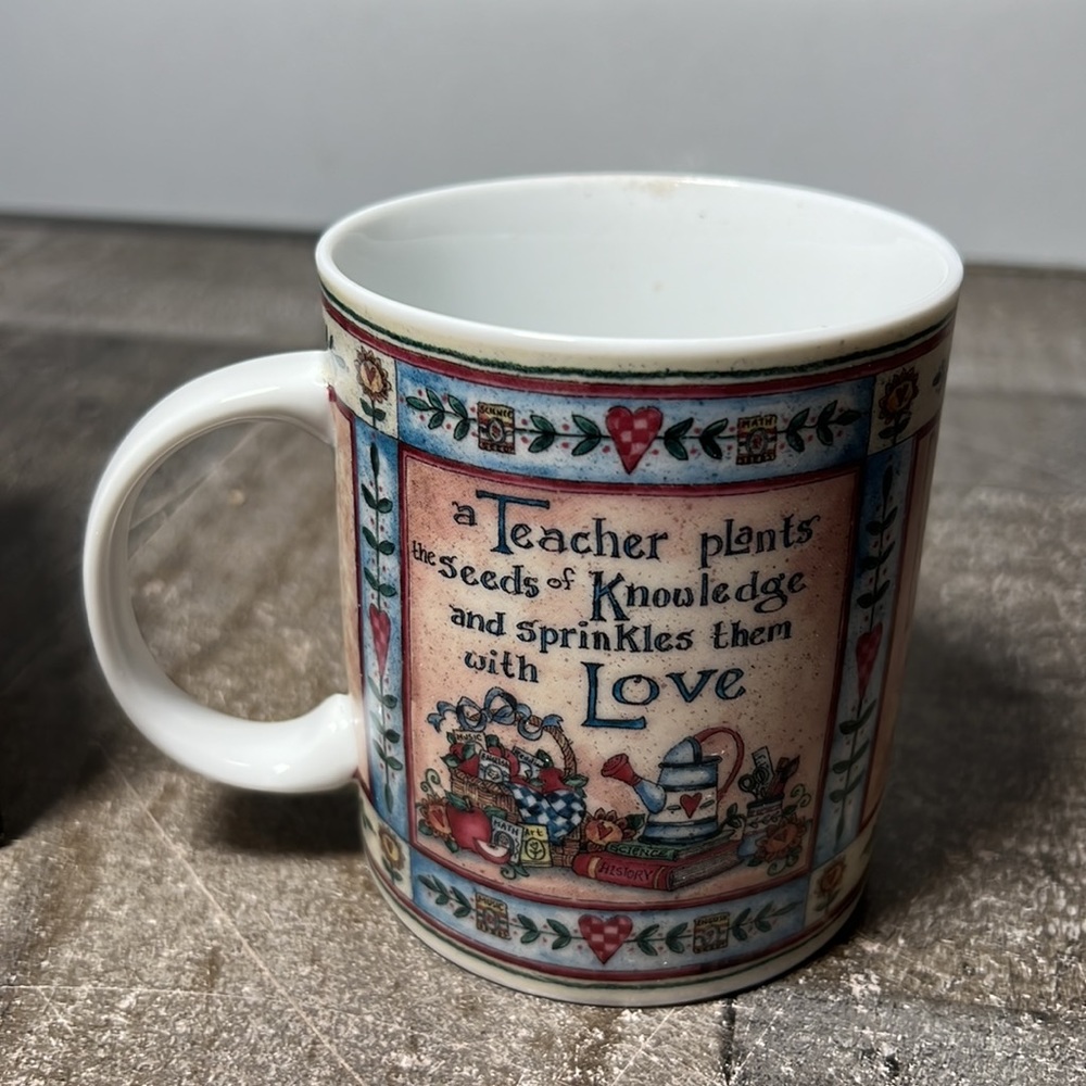 DIVINITY  "Seeds of Knowledge" Ceramic Coffee Mug Shelly Rasche Applejack Art